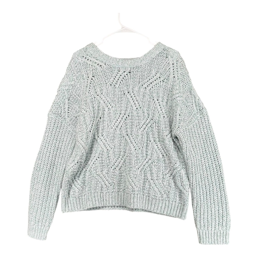 Old Navy NWT Women's XL Light Blue Knit Sweater Pullover Casual